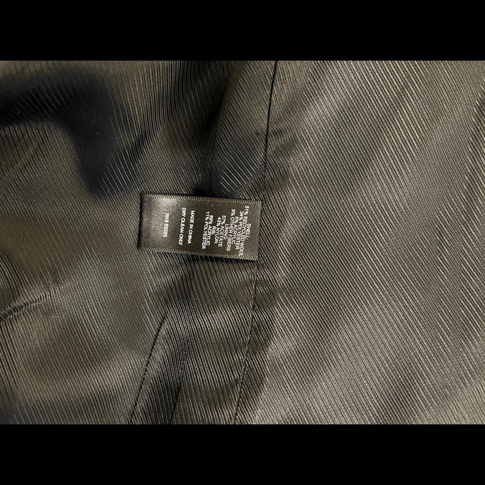 EXPRESS TECH WATER RESISTANT WOOL BLEND COAT - Picture 6 of 8